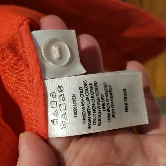 Nwt Cynthia Rowley linnen jacket red - Picture 8 of 8